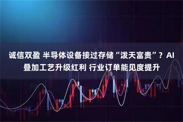 诚信双盈 半导体设备接过存储“泼天富贵”?AI叠加工艺升级红利 行业订单能见度提升